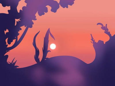 Do you see trees or a face? What you see first reveals your strength