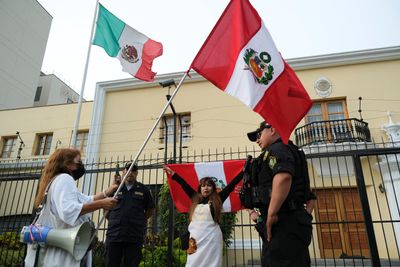 Peru's Congress deems Mexican leader unwelcome, regional split deepens