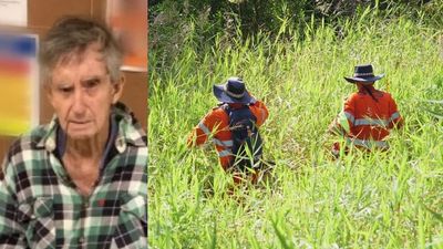 Search for missing elderly man Peter Roach scaled back in Rockhampton