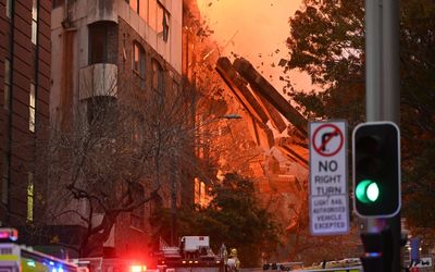 Two children assisting police after Sydney blaze