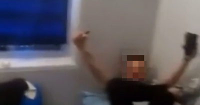 Shameless Scots prisoners film rap video behind bars on smuggled smartphone