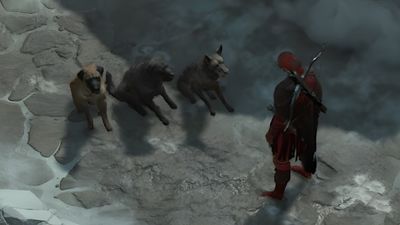 Can I pet the dogs in Diablo 4?