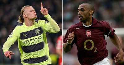 Erling Haaland could snatch Thierry Henry record on final day of Premier League season