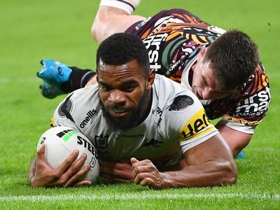 Cleary makes history as Panthers beat gritty Broncos