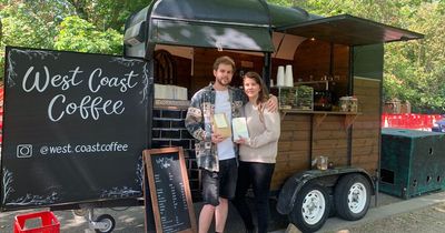 Meet the husband and wife team behind Sefton Park's coffee cart