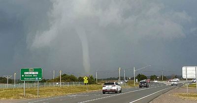 'Extraordinary' waterspout spotted over Stockton beach