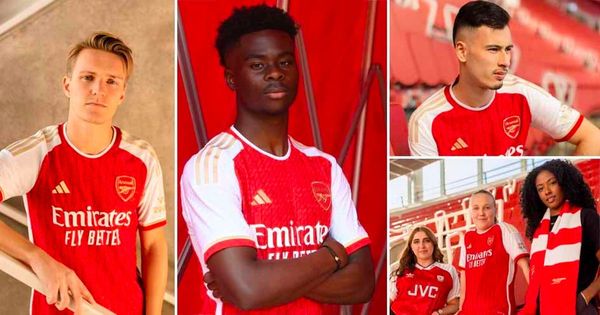 New Arsenal kit: Gunners reveal gold-lined 2023/24…