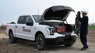 Ford Lightning Pickup To Help Maintain And Operate Nearly 15,000 Wind Turbines In The US