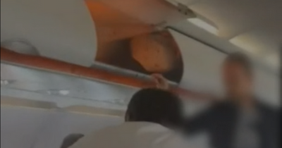 Panic as vape pen bursts into flames on easyJet plane
