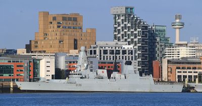 Huge military ships arrive in Liverpool for Battle of the Atlantic commemorations
