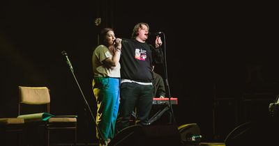 Lewis Capaldi delights teenage fan by inviting her on stage for a duet at gig
