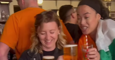 Dublin singer Jazzy gives out free pints in local pub after Giving Me hits #1
