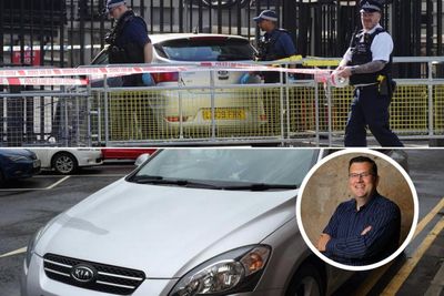 My 'cursed' car rammed the gates at 10 Downing Street, stunned Scot says