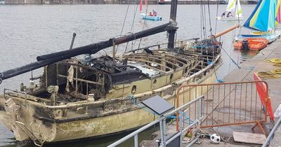 Heartbreak for Bristol boat owner who's lucky to be alive after flames ripped through harbourside