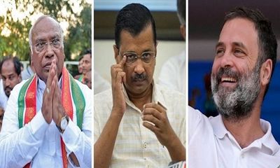 Arvind Kejriwal seeks time to meet Rahul Gandhi, Kharge for support over Delhi Ordinance row