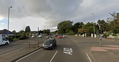 Dumbarton A82 crash sees two police officers rushed to hospital