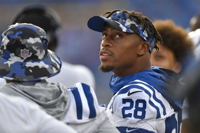 Colts’ Jonathan Taylor remains sidelined at OTAs