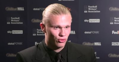 Erling Haaland admits Arsenal star could have won Footballer of the Year ahead of him