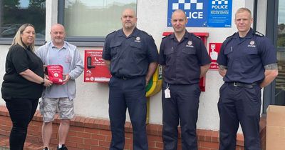 Connor Brown Trust supports fire service to install life-saving 'bleed kits' on walls of stations in Sunderland