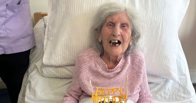 Sherry, chocolate and good sex are the secrets to a long life says Joyce, 102