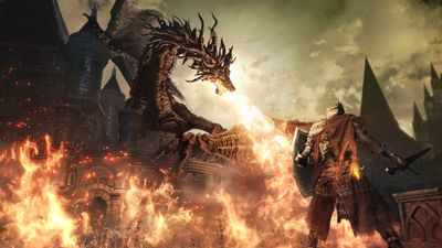 This streamer playing Dark Souls 3 twice at the same time might be the luckiest player ever