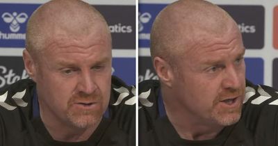 Sean Dyche reveals training ground message to Everton players as fan challenge set