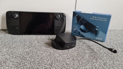 Syntech 6-in-1 Steam Deck Docking Station review: "Proof that you should show off your curves"