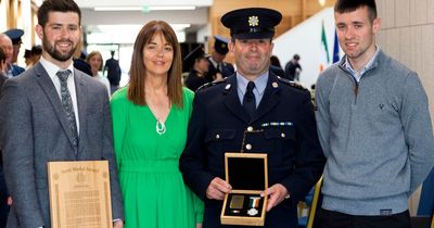 Garda says 'it's a miracle nobody was killed' as he receives Scott Medal for stopping maniac gunman