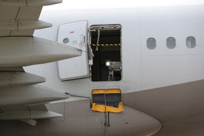 Chaos as passenger opens plane door in flight