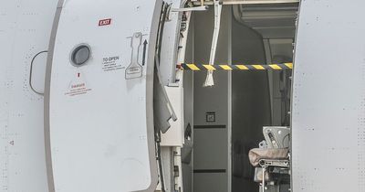 Twelve taken to hospital in South Korea after plane passenger opens door mid-flight at 700 feet