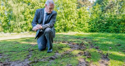 Anger as scrambler bikers target closed golf course
