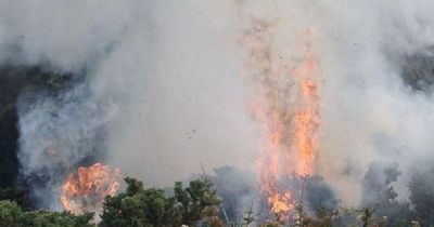 Devastating fire rages through UK mountain as firefighters battle blaze for 18 hours