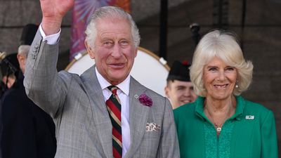 King Charles and Queen Camilla just met their mini-mes and it was the sweetest moment