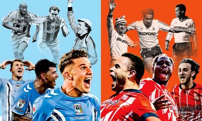 Parallel lives: Coventry and Luton’s long roads collide in playoff final