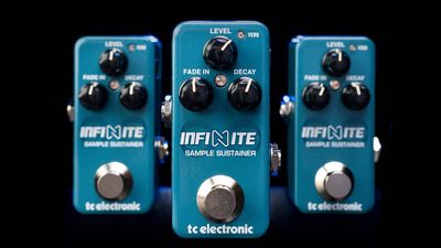 TC Electronic unveils the Infinite Mini Sample Sustainer – a mini-sized version of the John Mayer pedalboard fave