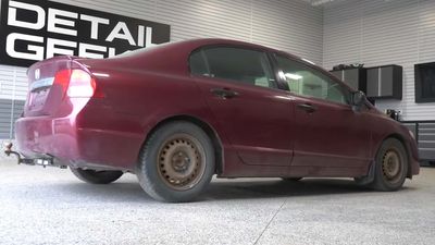 Filthy 2009 Honda Civic Gets The Cleaning It Desperately Needs