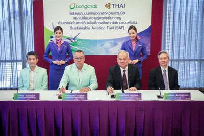THAI, Bangchak ink fuel 'greenovation' pact