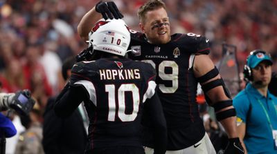 J.J. Watt Makes Bold Affirmation About DeAndre Hopkins After Receiver’s Shocking Release