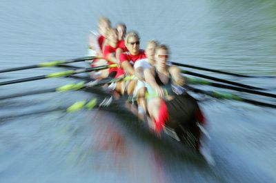 Ohio State women’s rowing advances to boats to A/B semifinals at NCAA Championships