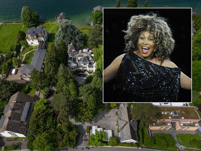 Ivy walls, gilded sofas and one very diva plaque: Inside Tina Turner’s ‘cartoon palace’ in Switzerland