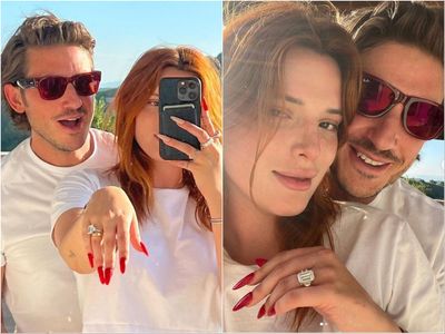 ‘Love at first sight’: Bella Thorne announces engagement to boyfriend Mark Emms after nine months of dating