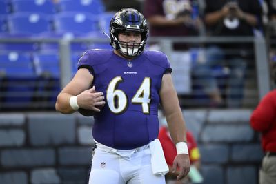 Ravens C Tyler Linderbaum discusses jump from Year 1 to Year 2 in NFL so far
