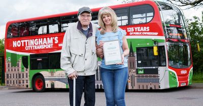 Nottingham City Transport recognises family with 122 years of service over three generations