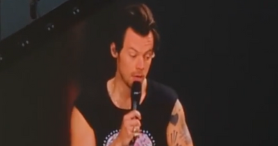 Harry Styles helps pregnant Edinburgh fan with gender reveal mid-concert in viral moment