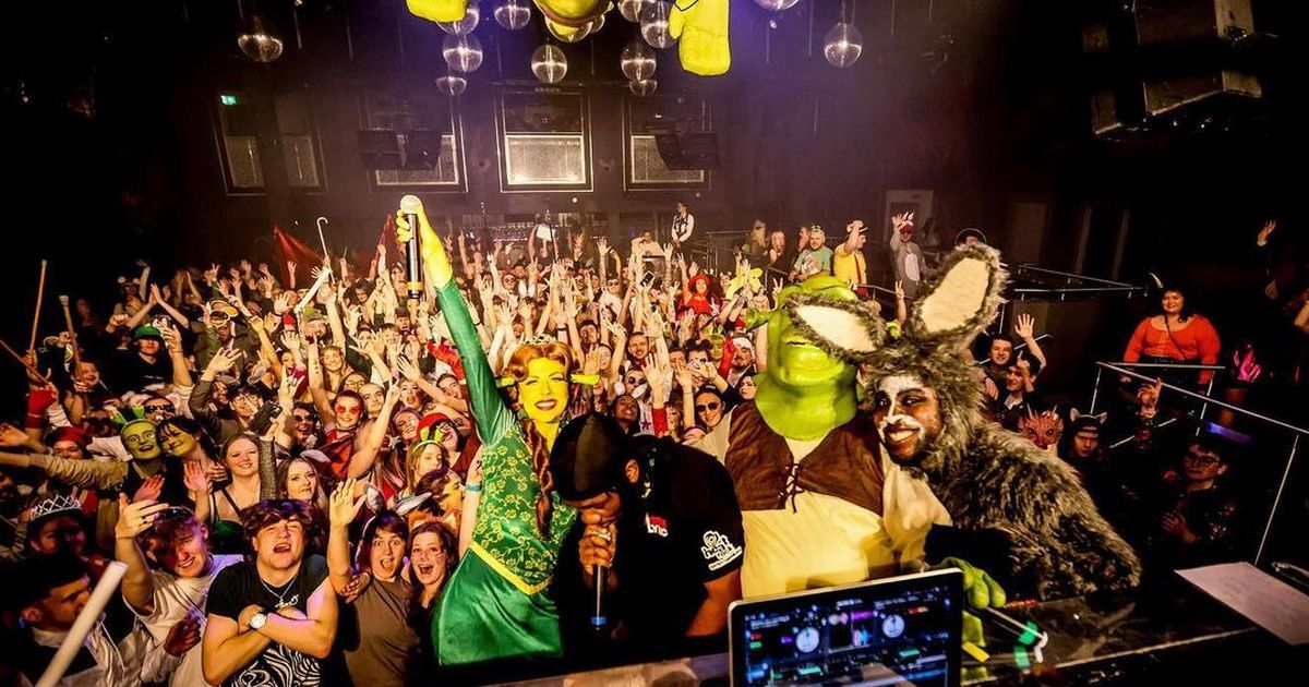 Shrek Rave Club night inspired by everyone's…