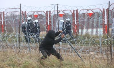 Refugees seriously injured on razor-wire fence UK helped build to keep asylum seekers out of EU