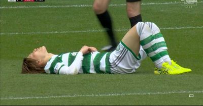 Kyogo in major Celtic injury sweat as star striker limps off before Alistair Johnston pulls up on trophy day