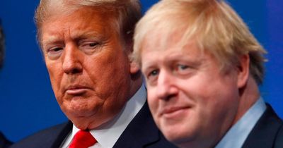 Boris Johnson and disgraced sexual predator Trump meet for dinner to discuss Ukraine war