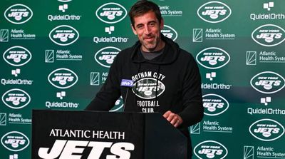 Aaron Rodgers’s Very Strong Taylor Swift Opinions Revealed in Video From Jets Camp