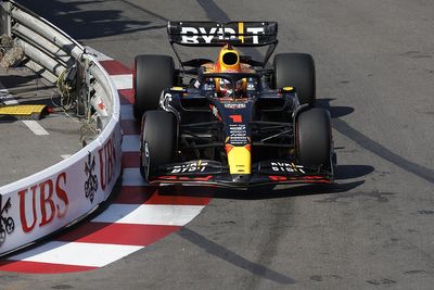 Verstappen "clipped a few barriers" on frantic Monaco F1 pole run